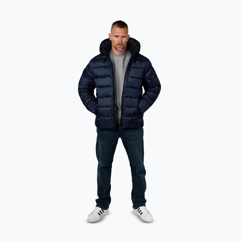 Куртка зимова чоловіча Pitbull Barles Ribstop Padded Hooded dark navy 2