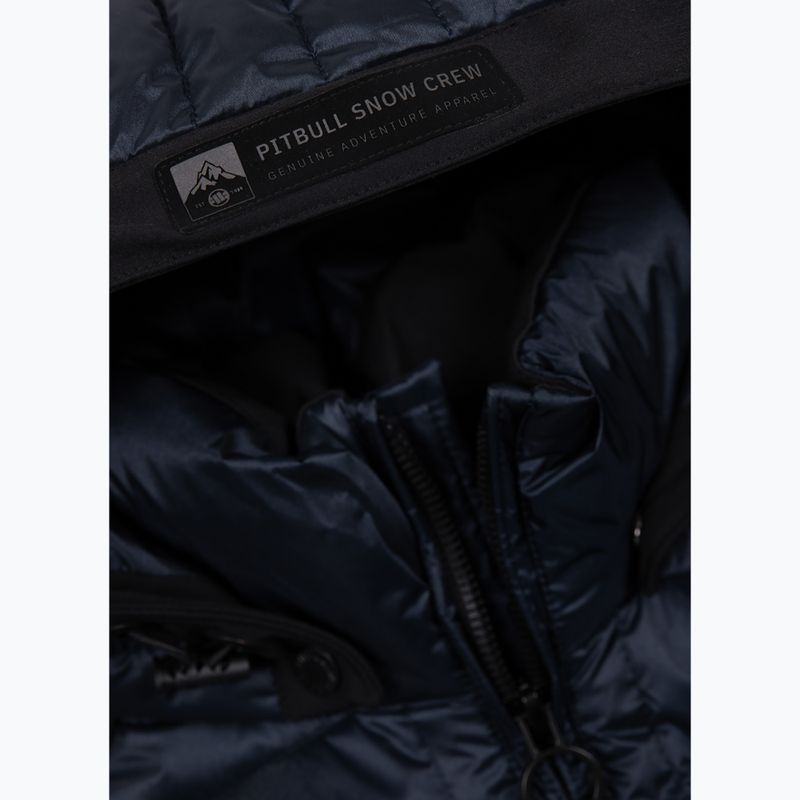 Куртка зимова чоловіча Pitbull Barles Ribstop Padded Hooded dark navy 5