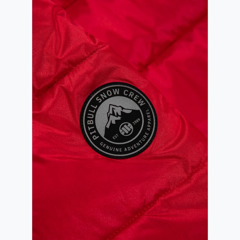 Куртка зимова чоловіча Pitbull Barles Ribstop Padded Hooded red 7