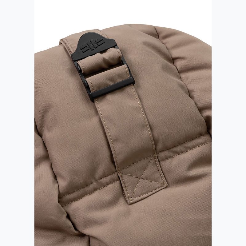 Куртка зимова чоловіча Pitbull Duncan Quilted Hooded dark sand 7