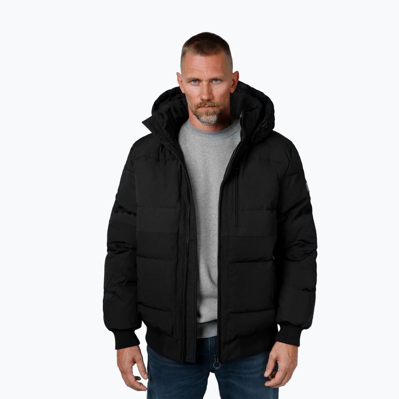 Чоловіча зимова куртка Pitbull Patton Quilted Hooded black 4
