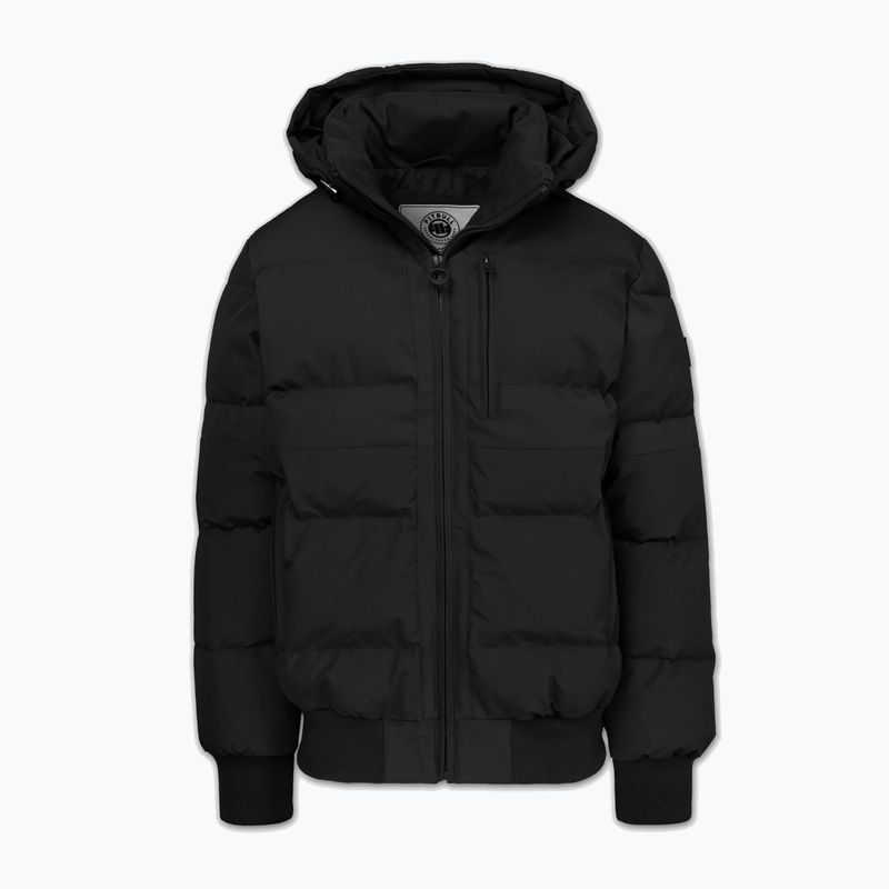 Чоловіча зимова куртка Pitbull Patton Quilted Hooded black 5