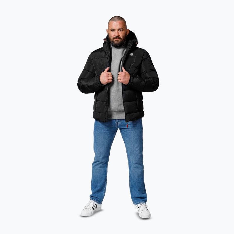 Куртка зимова чоловіча Pitbull West Coast Airway 5 Padded Hooded black 2