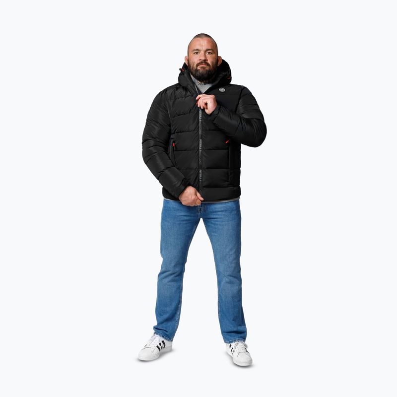 Куртка зимова чоловіча Pitbull West Coast Airway 5 Padded Hooded black 3