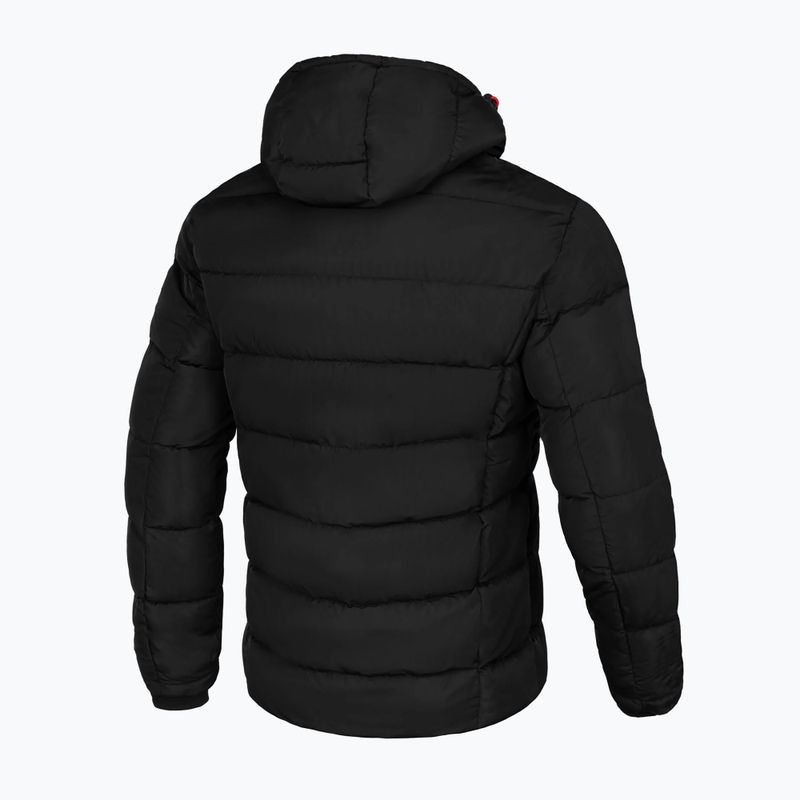 Куртка зимова чоловіча Pitbull West Coast Airway 5 Padded Hooded black 2