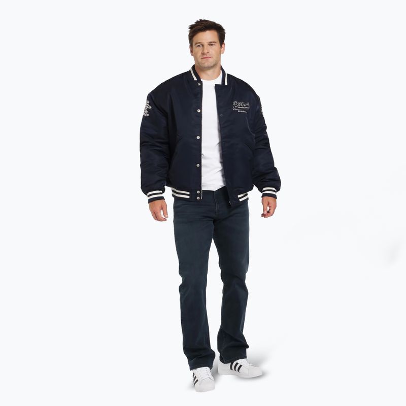 Куртка чоловіча Pitbull West Coast Seabridge Varsity dark navy 2