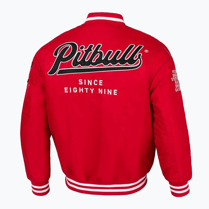 Куртка чоловіча Pitbull West Coast Seabridge Varsity red 7