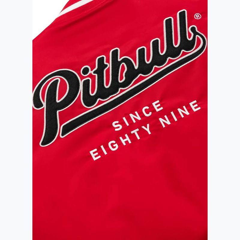 Куртка чоловіча Pitbull West Coast Seabridge Varsity red 9