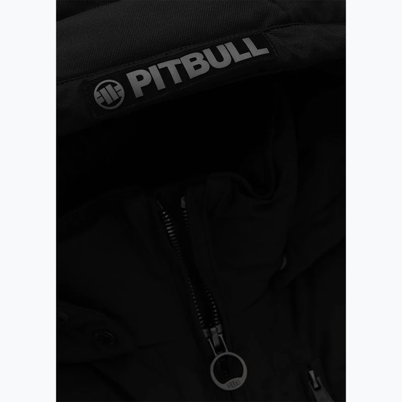 Жилет чоловічий Pitbull Patton Quilted Hooded black 11