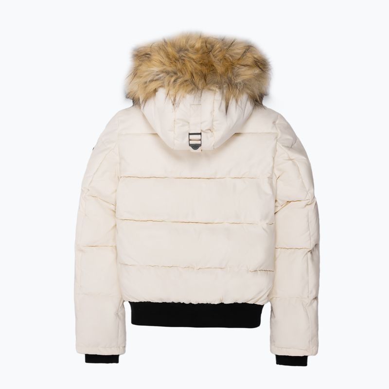 Куртка зимова жіноча Pitbull Azalea Quilted Hooded sand 2