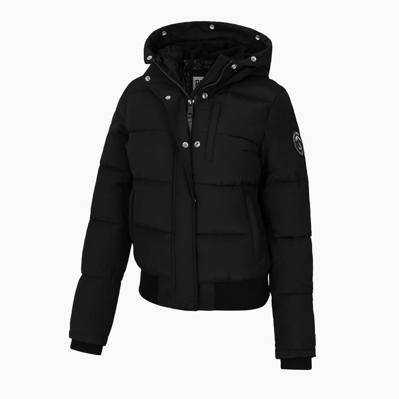 Куртка зимова жіноча Pitbull Azalea Quilted Hooded black 7