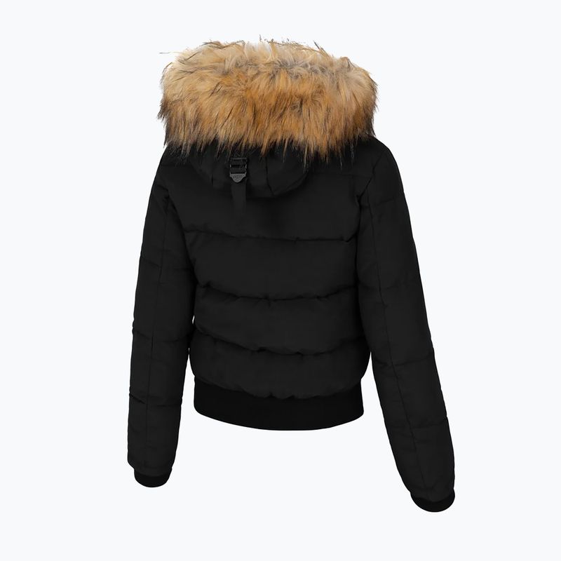 Куртка зимова жіноча Pitbull Azalea Quilted Hooded black 8