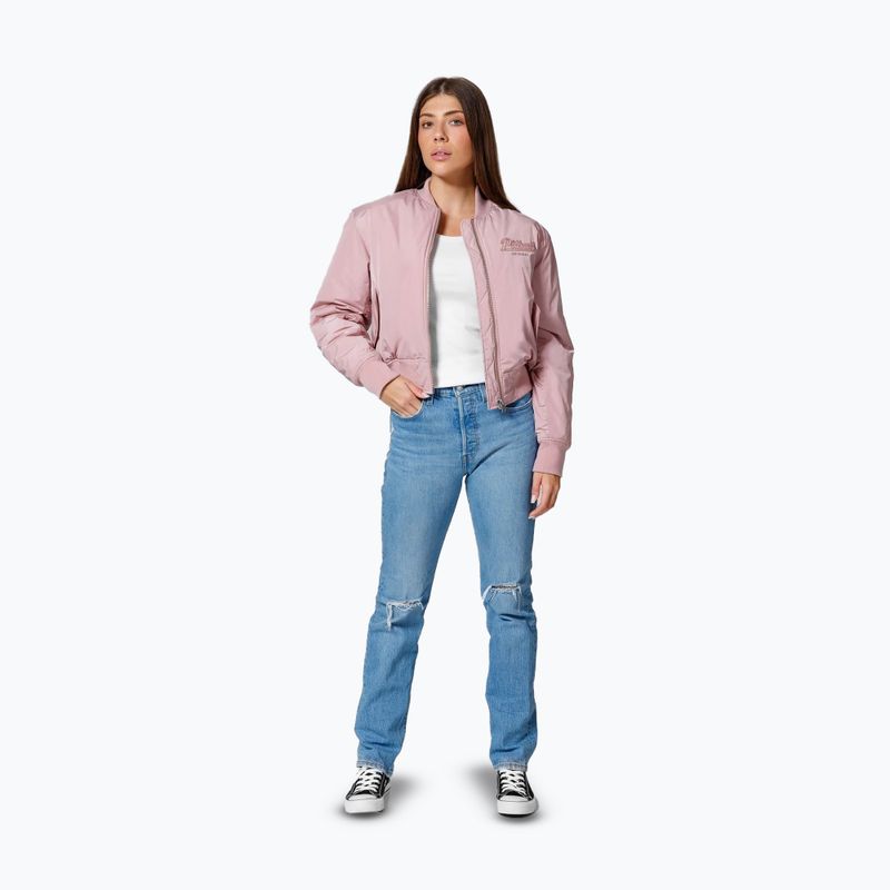 Куртка жіноча Pitbull West Coast Angel Bomber baby pink 2