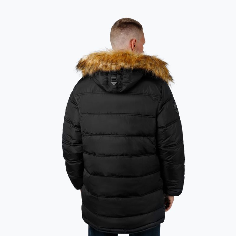 Куртка зимова чоловіча Pitbull Kingston 2 Parka black 3
