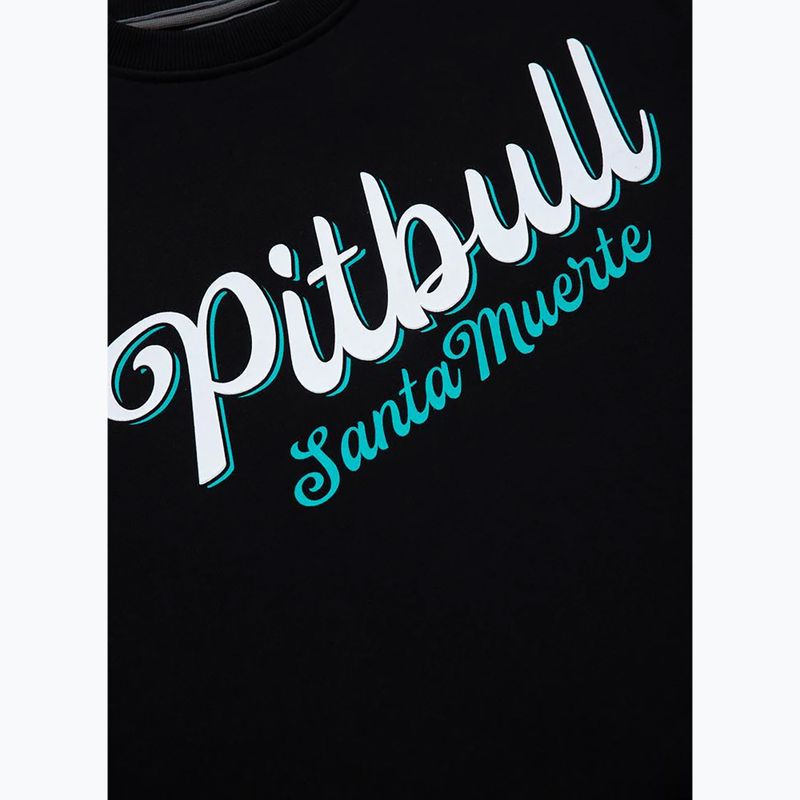Кофта чоловіча Pitbull West Coast Crewneck Santa Muerte black 4