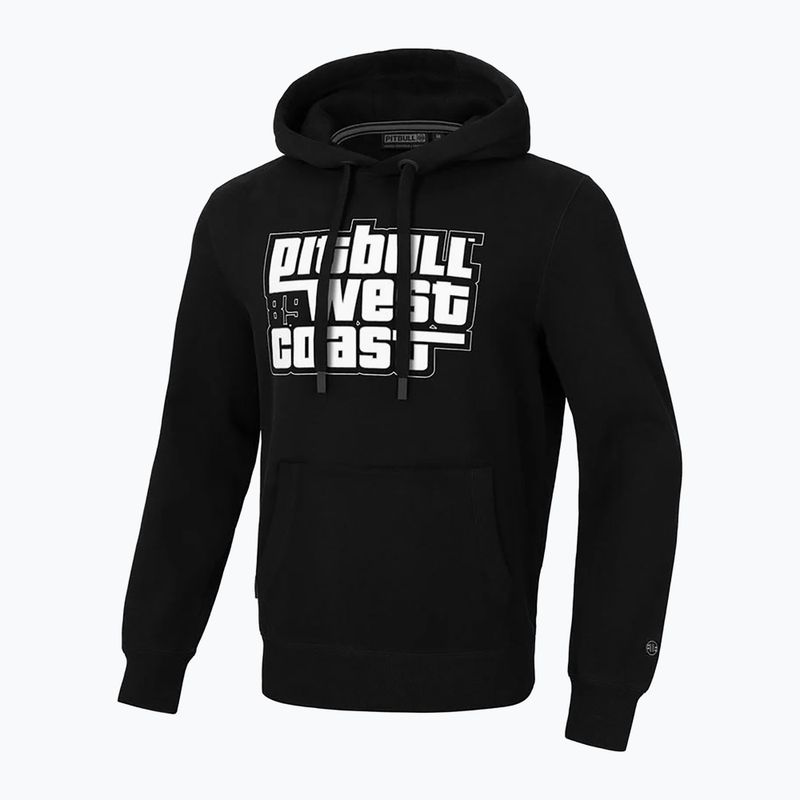 Кофта чоловіча Pitbull West Coast Hooded Most Wanted black