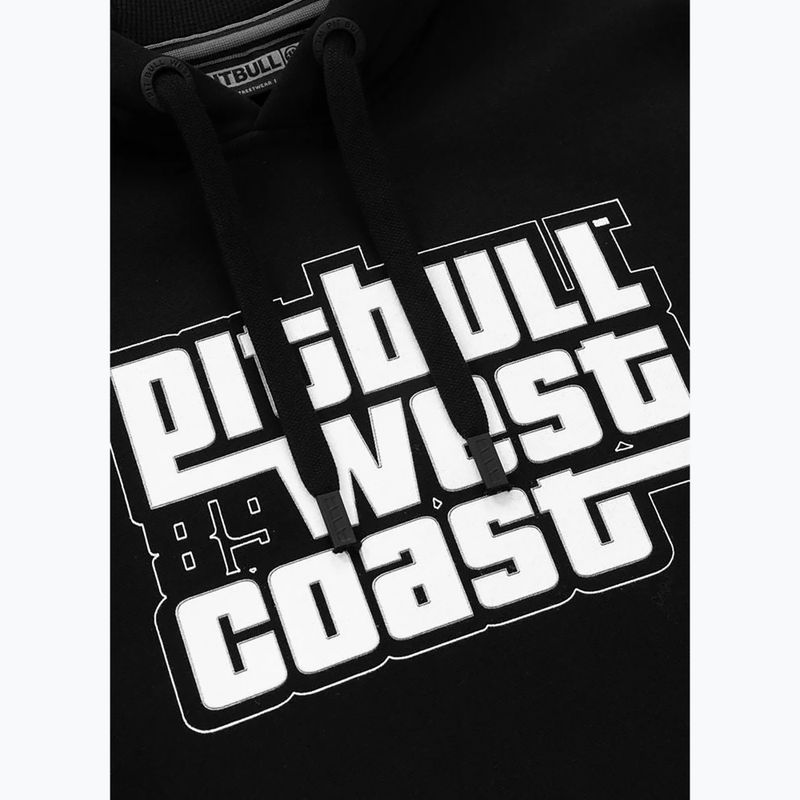 Кофта чоловіча Pitbull West Coast Hooded Most Wanted black 3