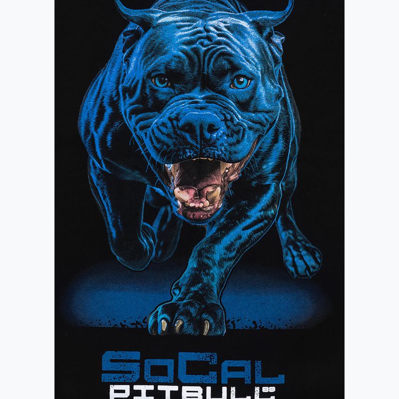 Кофта чоловіча Pitbull West Coast Hooded In Blue black 4