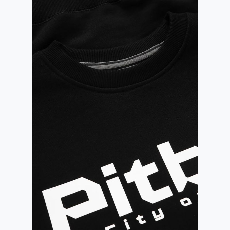 Кофта чоловіча Pitbull West Coast Crewneck City Of Dogs black 3