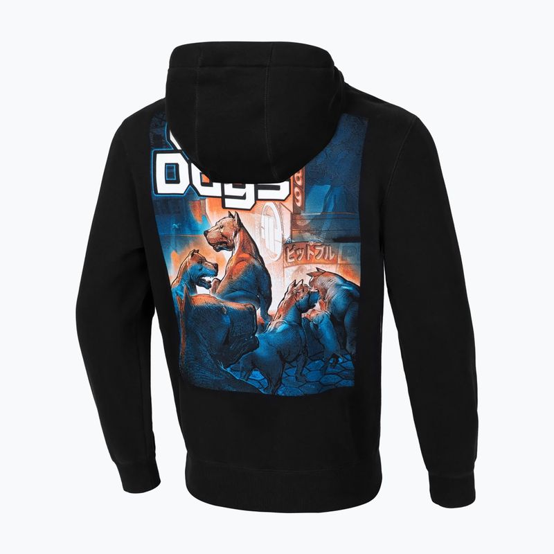 Кофта чоловіча Pitbull Hooded City Of Dogs black 5