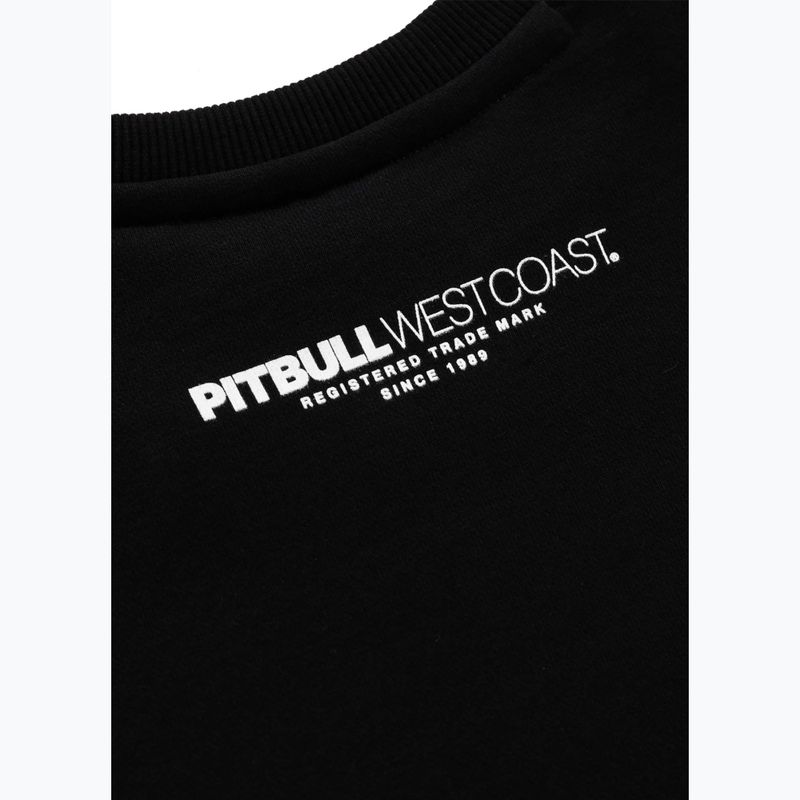 Кофта чоловіча Pitbull West Coast Crewneck Classic Logo black 5