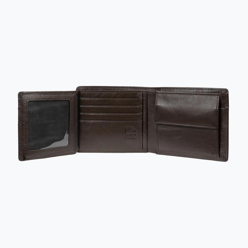 Гаманець чоловічий Pitbull Embossed Leather brown 5