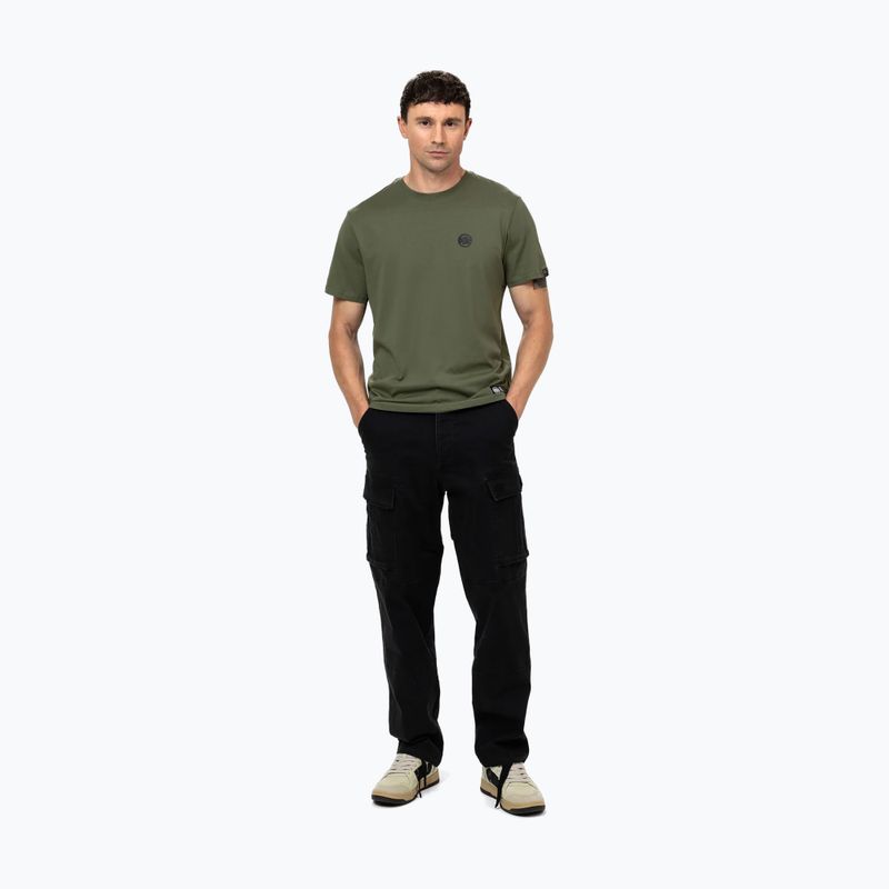 Футболка чоловіча Pitbull Small Logo olive 2