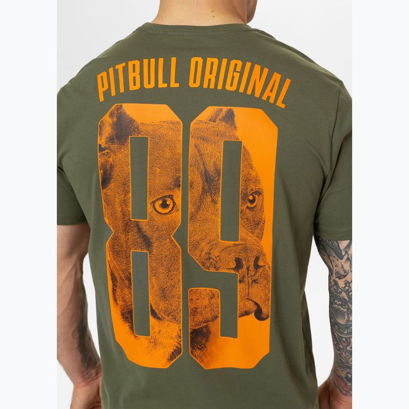 Футболка чоловіча Pitbull Eighty Nine Dog dark olive 4