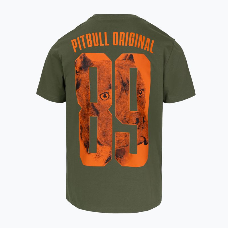 Футболка чоловіча Pitbull Eighty Nine Dog dark olive