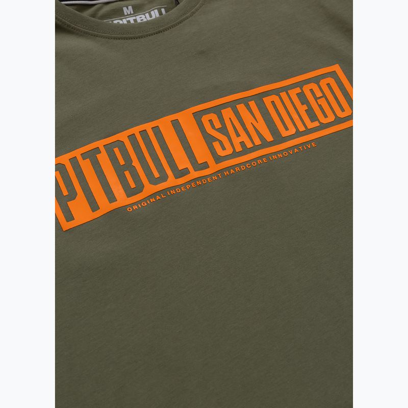 Футболка чоловіча Pitbull Eighty Nine Dog dark olive 3