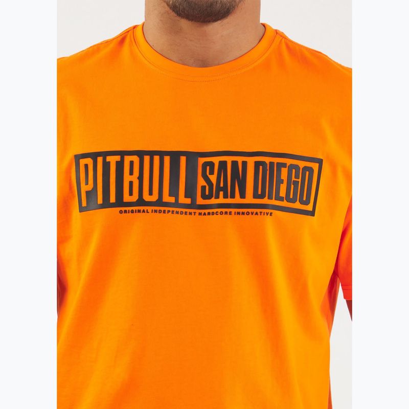 Футболка чоловіча Pitbull Eighty Nine Dog orange 5