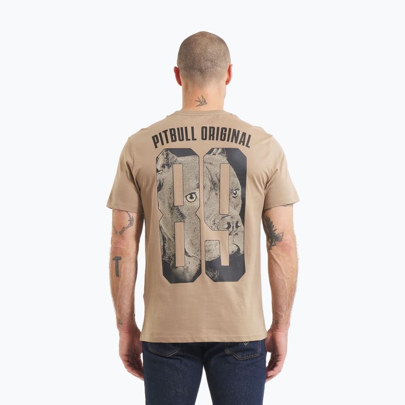 Футболка чоловіча Pitbull Eighty Nine Dog dark sand 3