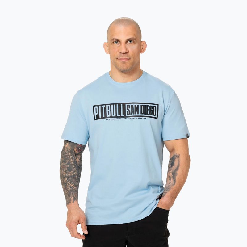Футболка чоловіча Pitbull Eighty Nine Dog light blue