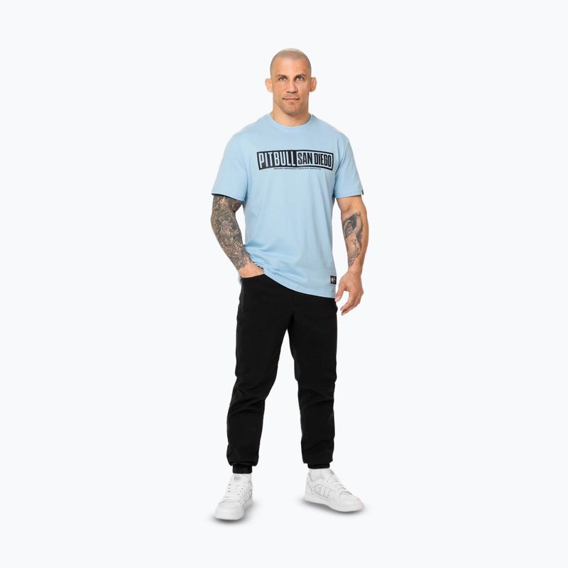 Футболка чоловіча Pitbull Eighty Nine Dog light blue 2