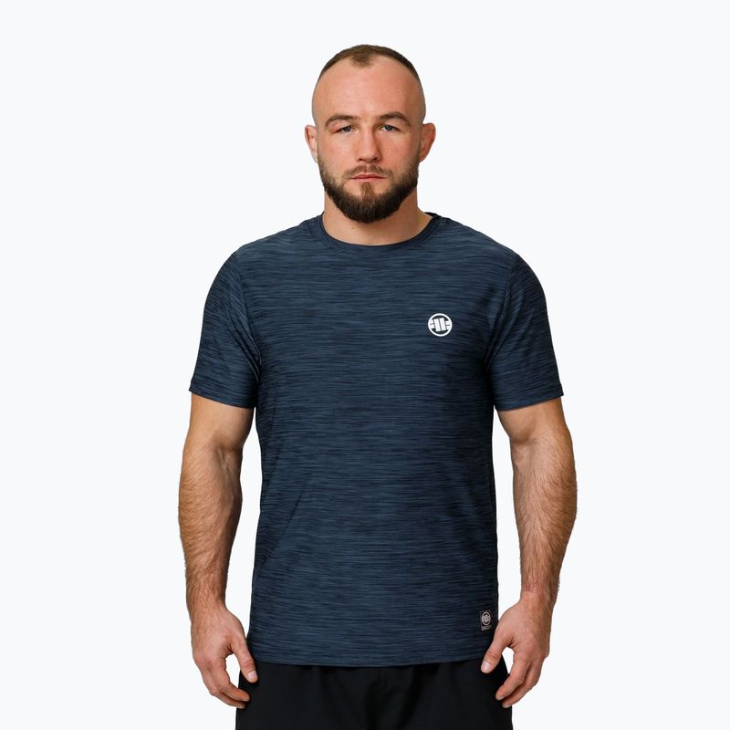 Футболка чоловіча Pitbull Small Logo Casual Sport navy melange