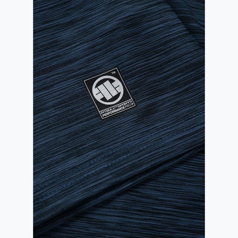 Футболка чоловіча Pitbull Small Logo Casual Sport navy melange 8