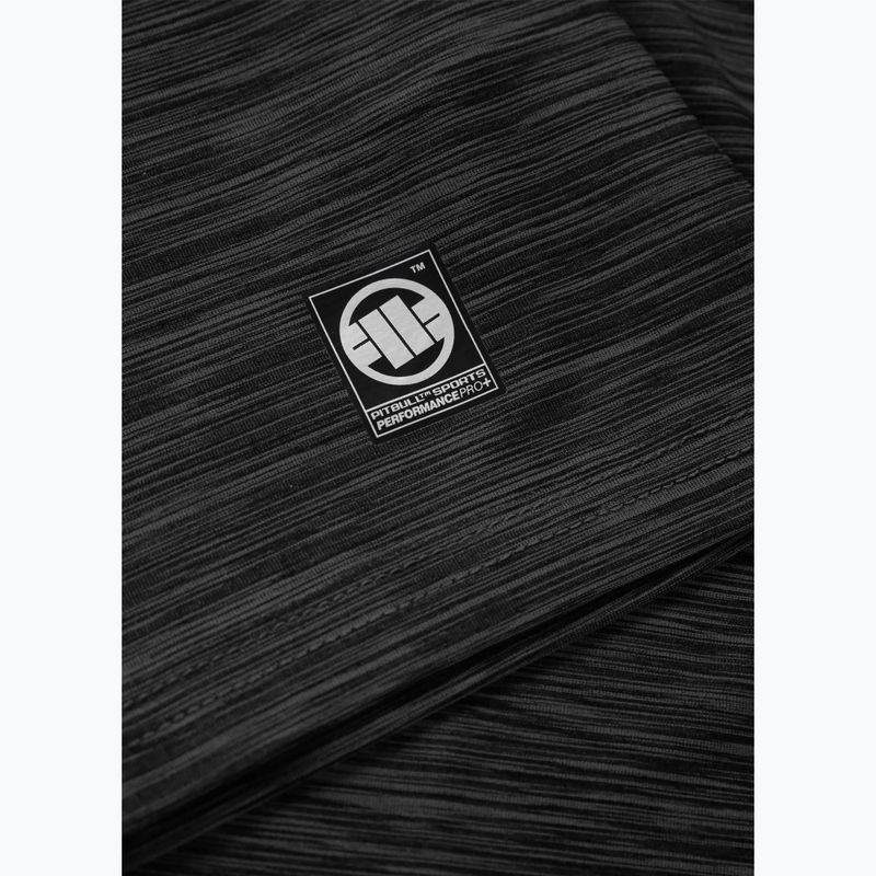 Футболка чоловіча Pitbull Small Logo Casual Sport black melange 8