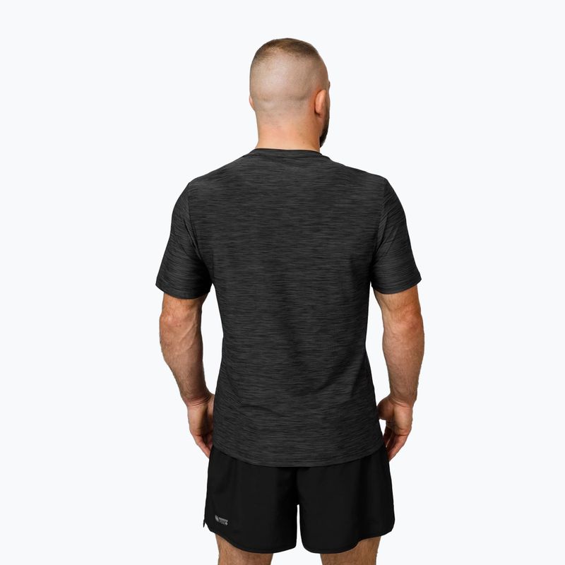 Футболка чоловіча Pitbull Hilltop Casual Sport black melange 3