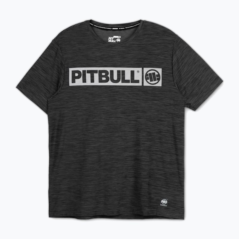 Футболка чоловіча Pitbull Hilltop Casual Sport black melange 4