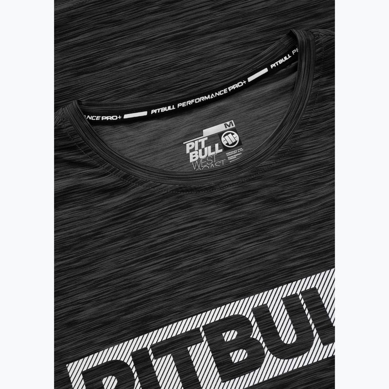 Футболка чоловіча Pitbull Hilltop Casual Sport black melange 6