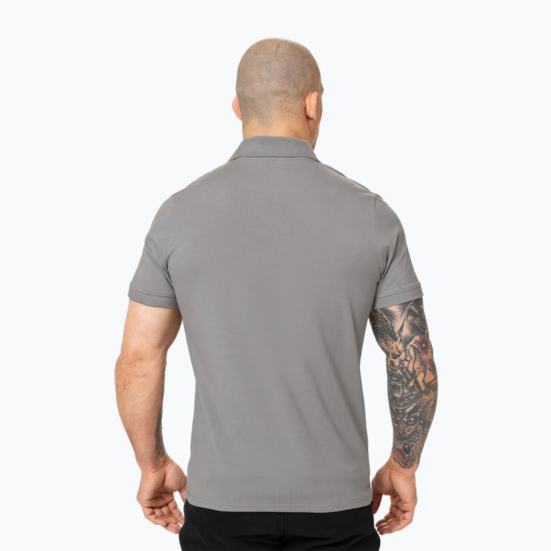 Футболка поло чоловіча Pitbull Polo Jersey Small Logo grey 3