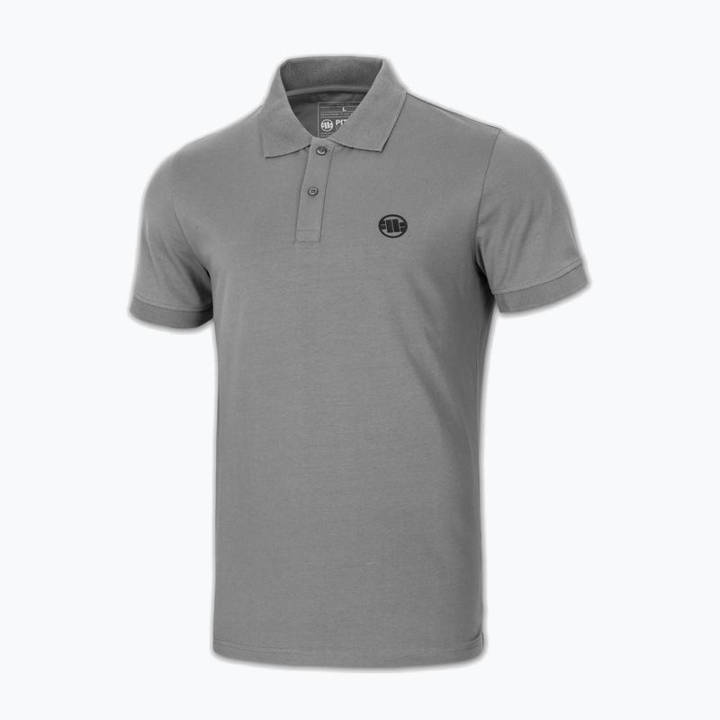 Футболка поло чоловіча Pitbull Polo Jersey Small Logo grey