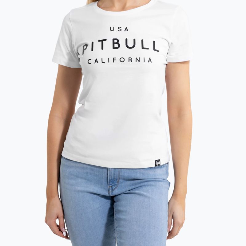 Футболка жіноча Pitbull Usa Cal white 4