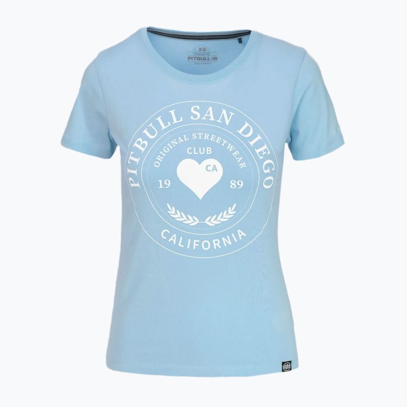 Футболка жіночі Pitbull Heartie light blue