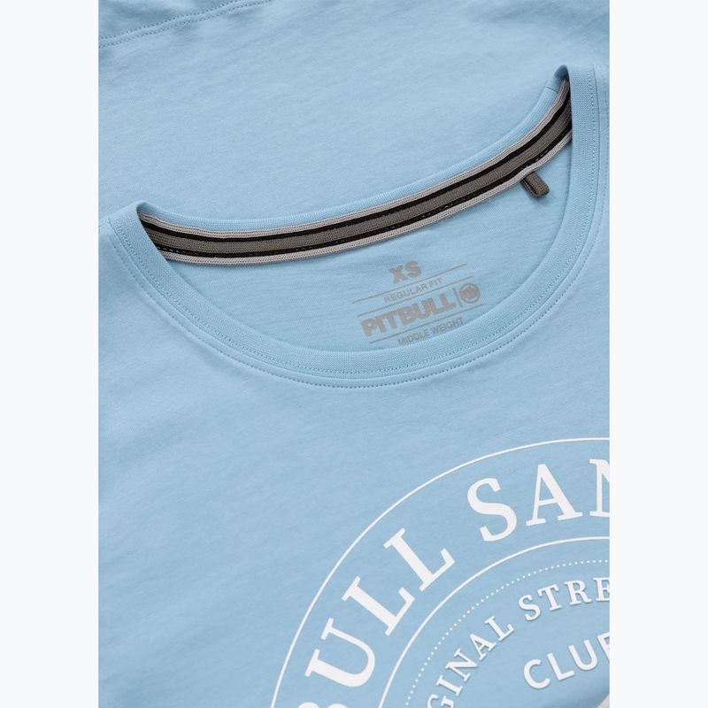 Футболка жіночі Pitbull Heartie light blue 3