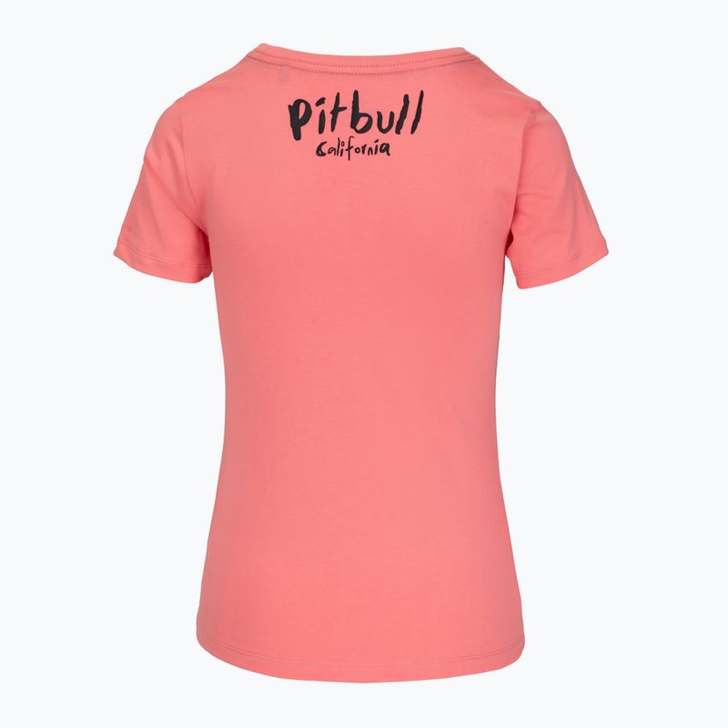 Футболка жіноча Pitbull Watercolor coral 7