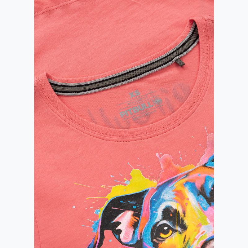 Футболка жіноча Pitbull Watercolor coral 8
