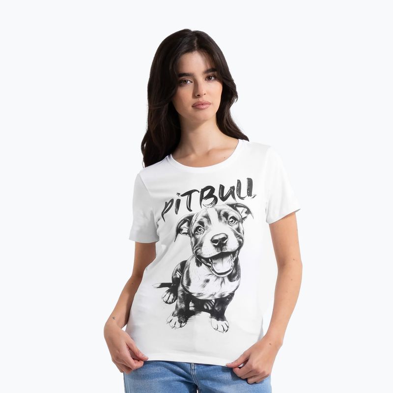 Футболка жіноча Pitbull Puppy 2 white