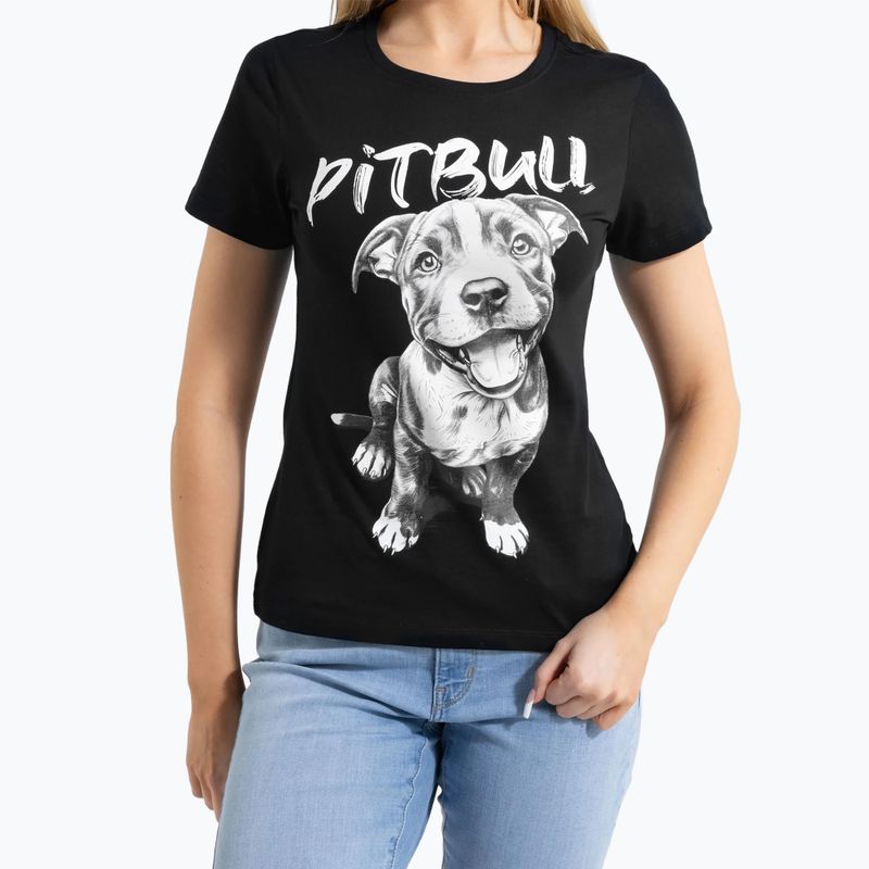 Футболка жіноча Pitbull Puppy 2 black 4