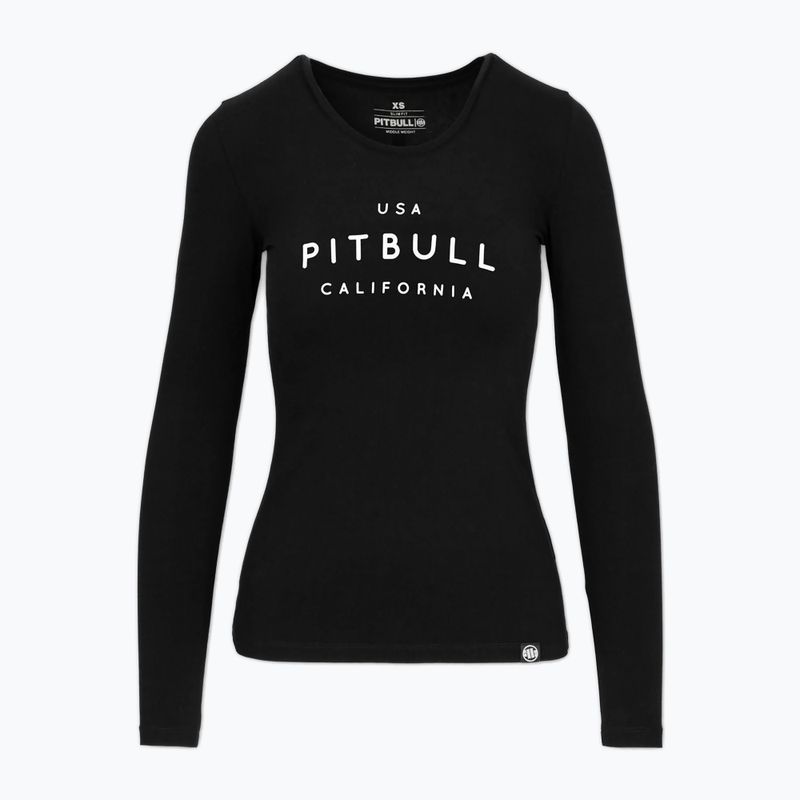 Лонгслів жіночий Pitbull Usa Cal Slim Fit black 7